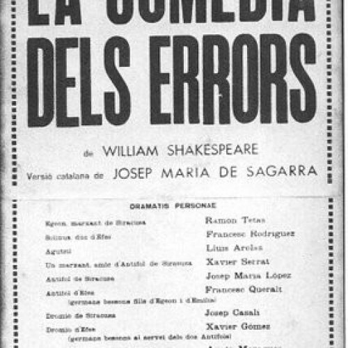 LA COMEDIA DELS ERRORS