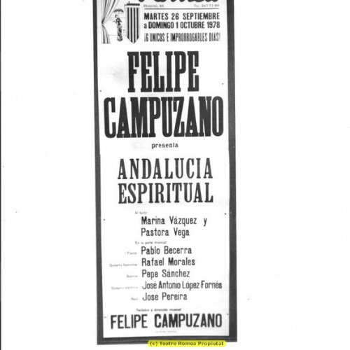 RECITALES ANDALUCIA ESPIRITUAL FELIPE CAMPUZANO